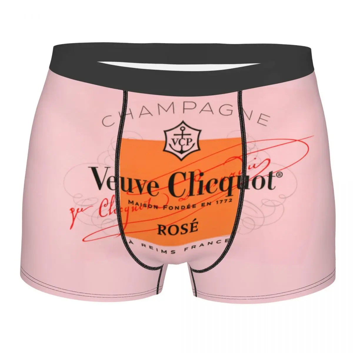 Нижнее белье для шампанского на заказ мужские дышащие роскошные трусы-боксеры