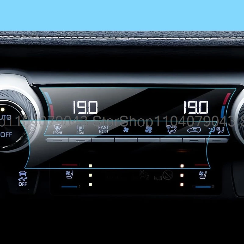 

Защитная пленка из ТПУ для Toyota RAV4 2019-2023 2024, пленка для кондиционера, защита от царапин, аксессуары для интерьера