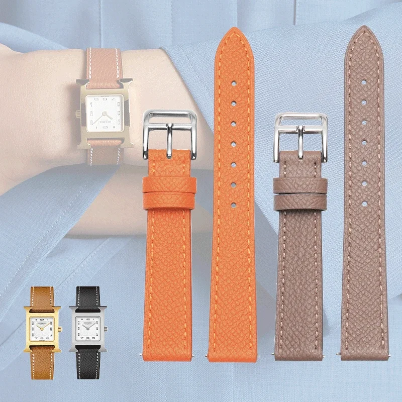 Ремешок для часов из натуральной кожи Подходит модных удобных водонепроницаемых