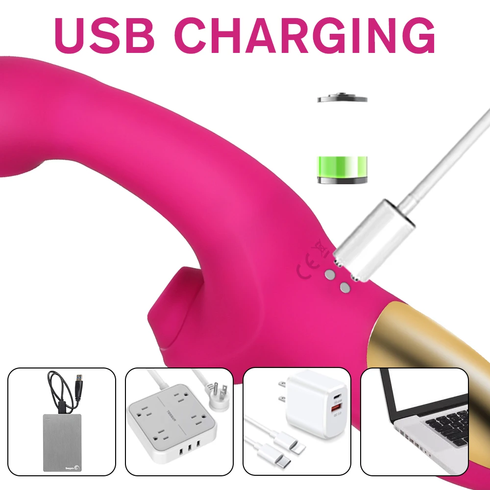 Мощный вибратор для клитора Vasana фаллоимитатор вибраторы женщин Стимулятор