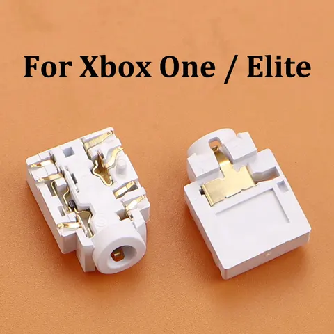 JCD 1 шт., 3,5 мм, разъем для гарнитуры, разъем для наушников, гнездо для наушников, разъем для наушников для контроллера Xbox One Slim Elite Series S X