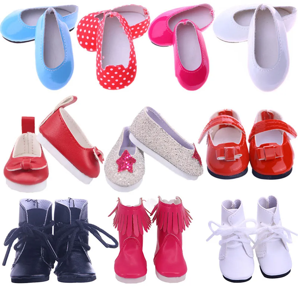 5Cm Doll Shoes, High Tops for Paola Reina / 14.5 Inch Wellie Wishers Clothes Accessories 1/6 BJD Blyth, DIY Toys for Girls Gifts