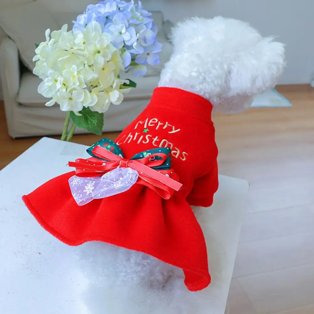 

PETWTILTIH Stylish Pet Dress Fine Workmanship Dog Skirt Washable Small Dog Princess Cosplay Costume Dress Up