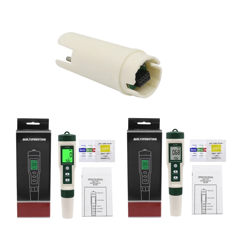 

Digital Water Quality Tester 10 in 1 Multifunction Water Quantity Monitor P-h/EC