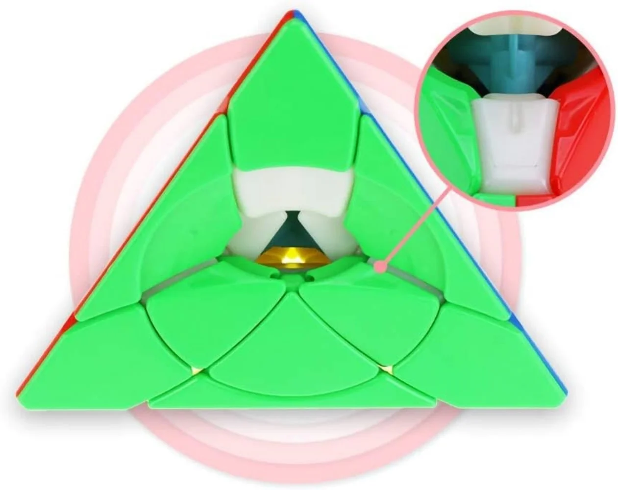 YongJun YJ лепесток пирамиды куб Пирамида Треугольник четырехосевой Тетраэдр