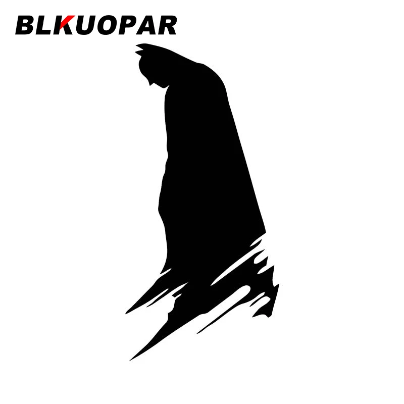 

BLKUOPAR The Dark Knight Silhouette Car Stickers Fashion Decals Skateboard Waterproof Campervan Sunscreen Vinyl Car Accessories