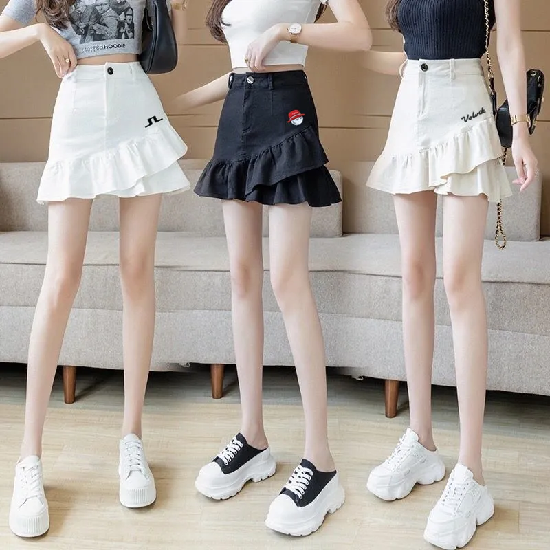 

2023 Summer Golf Wear Women Tennis Skirts Women Golf Skirts Cheerleader Skirt Womens Golf Skort Golf Skirt Pleated Tennis Skirt