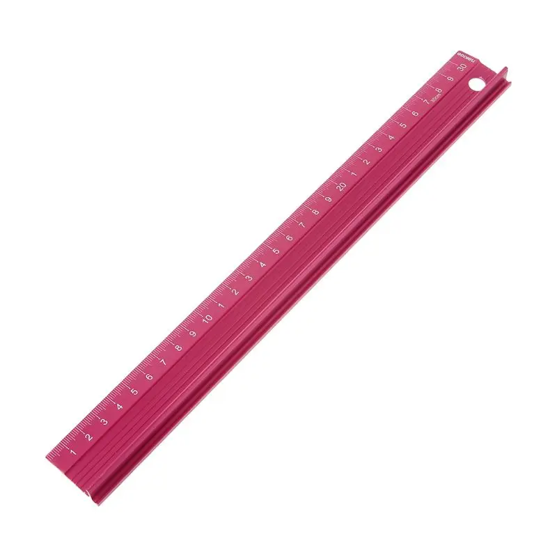 

Professional Aluminum Alloy Straight Ruler Protective Scale Measuring Engineers Drawing Tool 20/30/45cm 2022 New