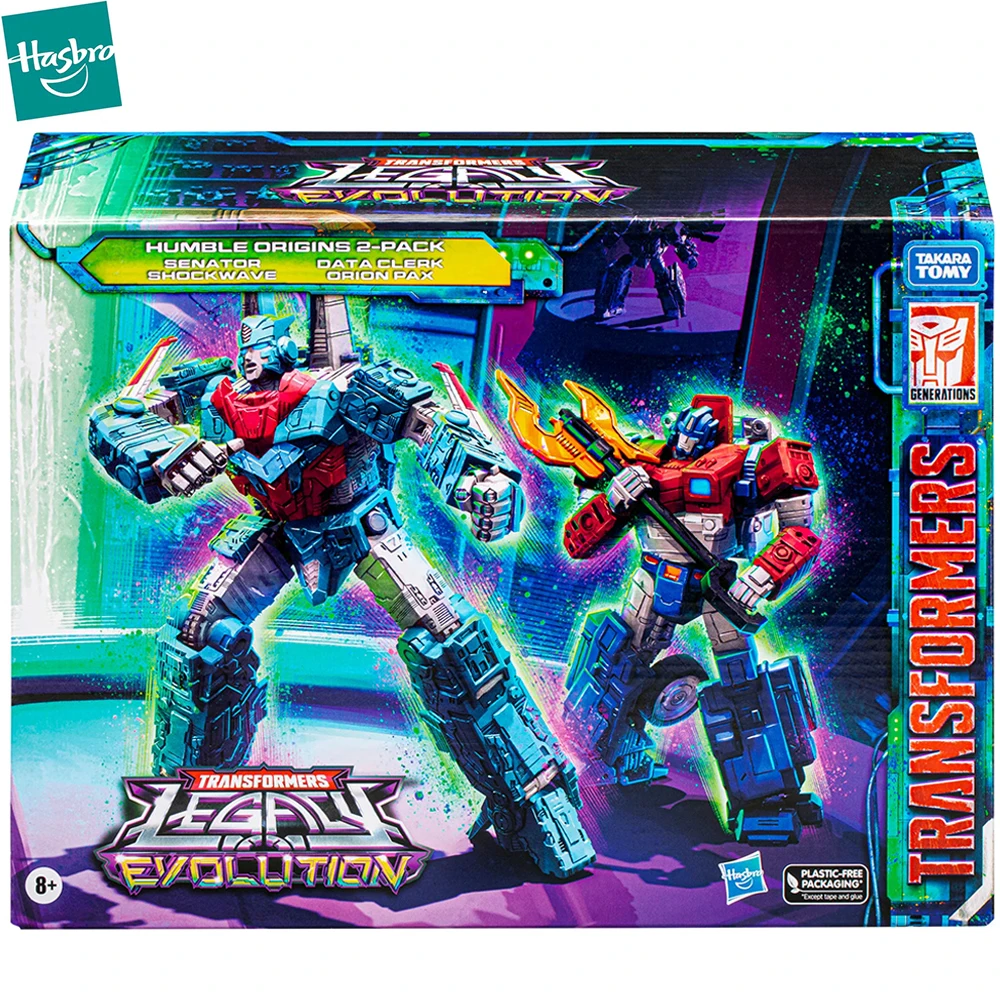 

In Stock Hasbro Legacy Evolution Senator Shockwave & Data Clerk Orion Pax Voyager and Deluxe Class Action Figure Model Toys