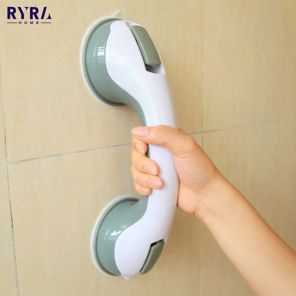 

Shower Anti Slip Safety Helping Handle Bathroom Support Toilet Vacuum Sucker Elderly Handrail Bathroom Accessories Safe Grab Bar