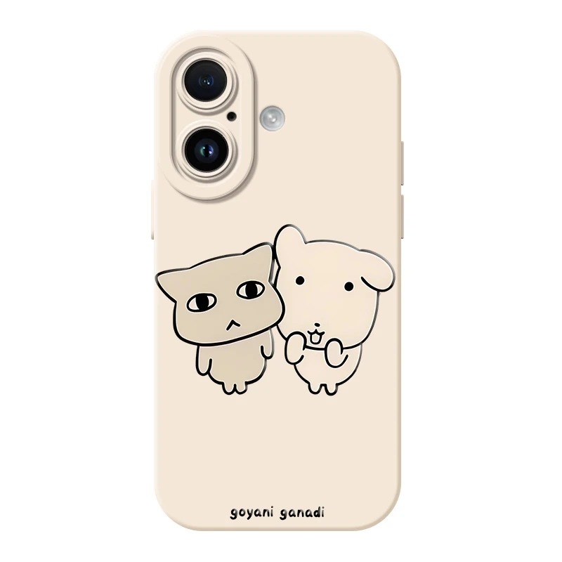 Фото Чехол с корейским популярным дизайном собак и кошек для OPPO Reno 4 5 7 4G 8 4G 8T 10 10 11 12 13 14 Pro F №4