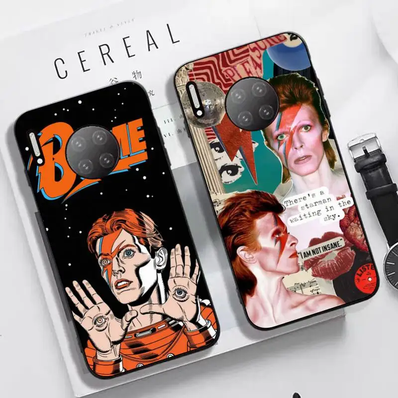 

D-Davids B-Bowies Phone Case For Huawei Nova 3I 3E mate20lite 20Pro 10lite Luxury funda case