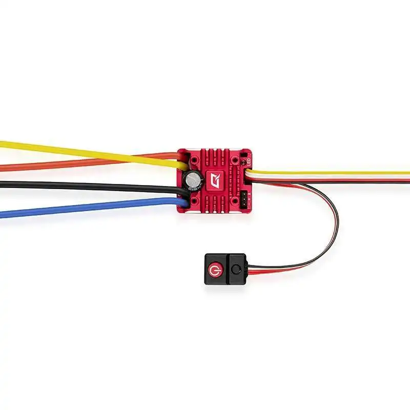 Фото Электронный регулятор скорости HobbyWing QuicRun WP 1080 G2 80A ​ ​ Контроллер для радиоуправляемых машинок-краулеров с коллекторным двигателем 1/8 1/10 №3