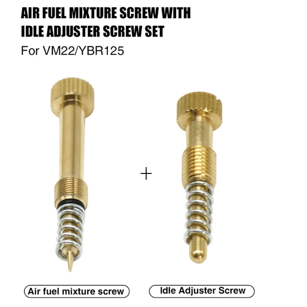 

Achieve Maximum Performance with These Air Mixture and Idle Speed Adjustment Screws Compatible with For Mikuni VM22