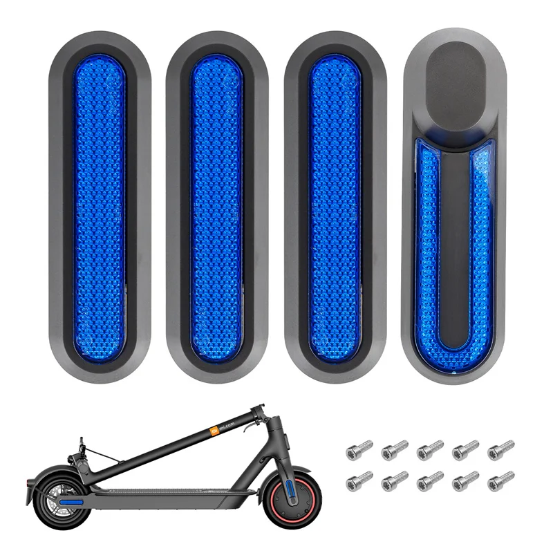 

10sets New Front Wheel Cover Protect Shell For Xiaomi Electric Scooter Pro 2/1s/M365 Pro Front Rear Safety Reflective Shell Part