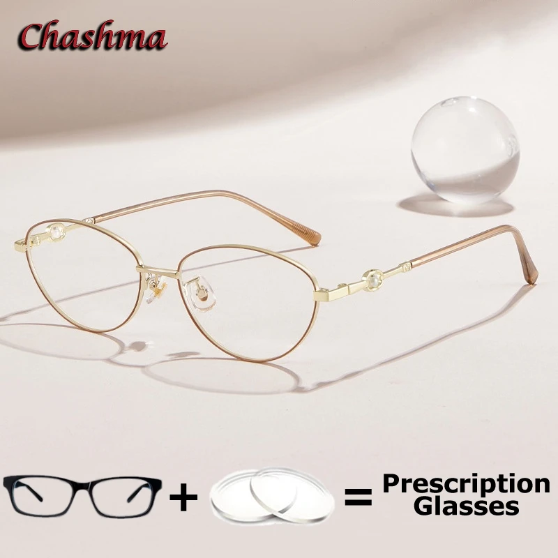 Женские очки Chashma для близорукости CR-39