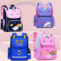 new large schoolbag cute student school backpack cartoon unicorn bagpack primary school book bags for teenage girls kids