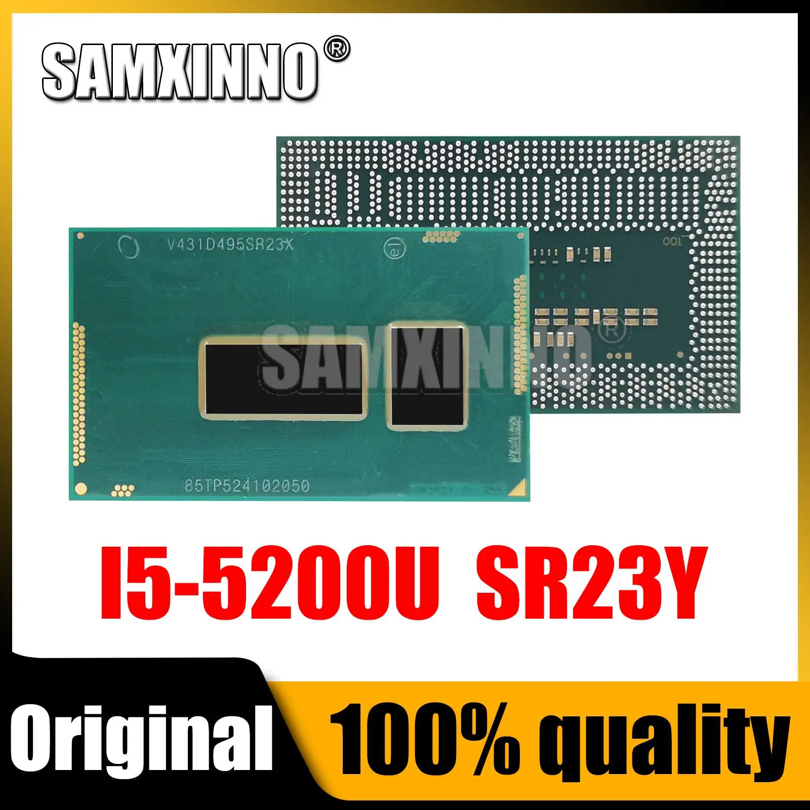 

Новинка 100%, системный блок микросхем I5-5200U SR23Y I5 5200U BGA