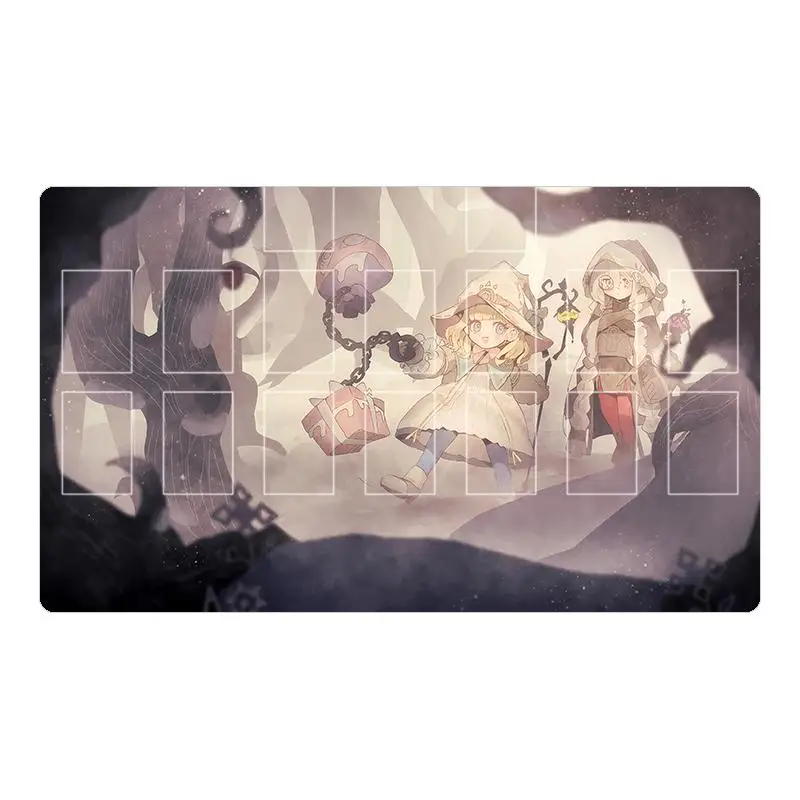 Yu-Gi-Oh Card Pad Asteria of The White Woods Diy резиновый боевой коврик для одного игрока аниме игры