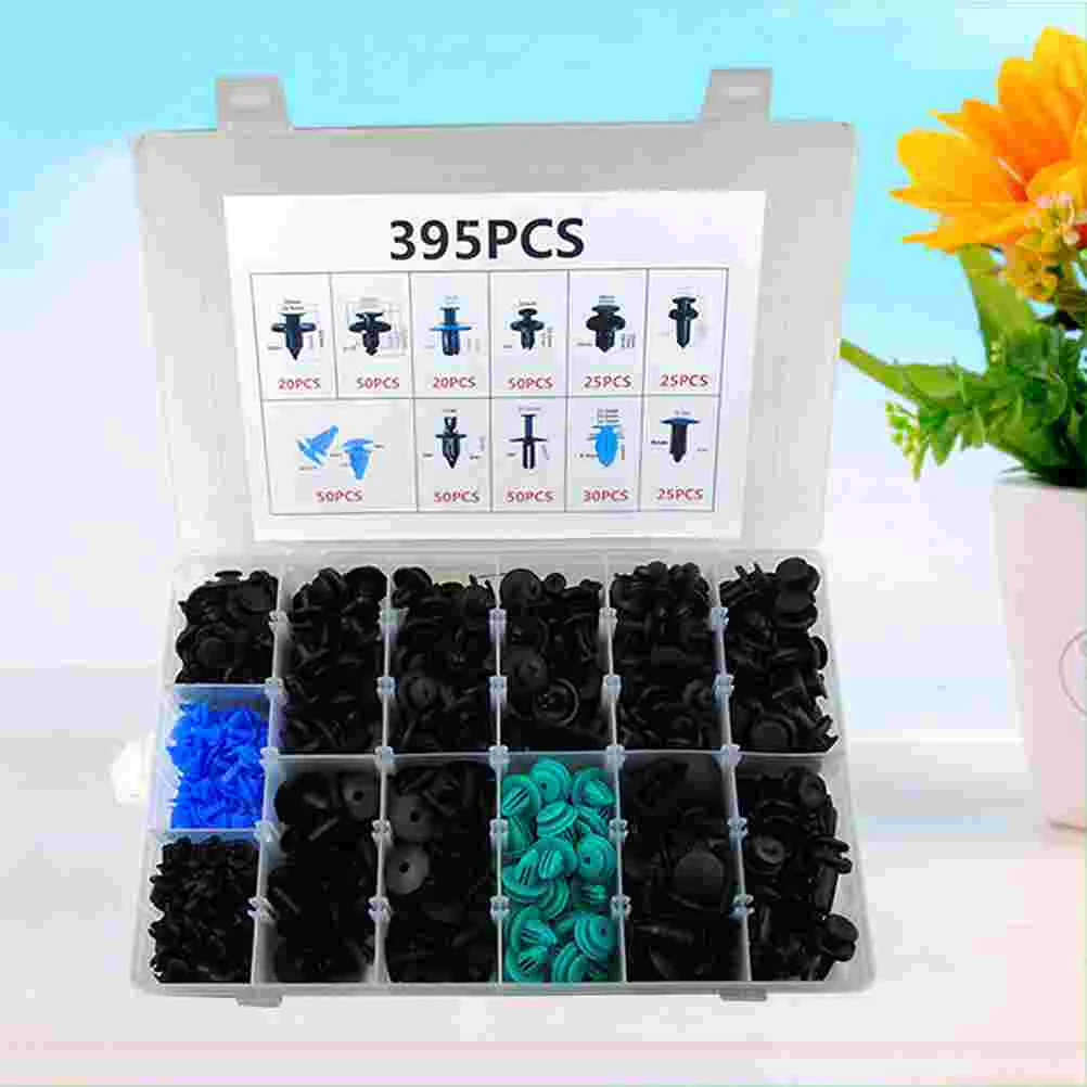 

395Pcs Push Pins Practical Pin Clips Bumper Fastener for TOYOTA Truck Suv