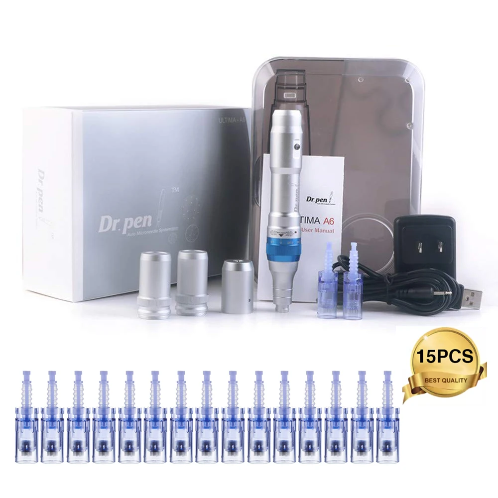 Dr Pen A6 Professional Dermapen Professional Dermapen Microneedling Pen Microniddle Roller For Face Mesotherapy BB Glow Beauty H