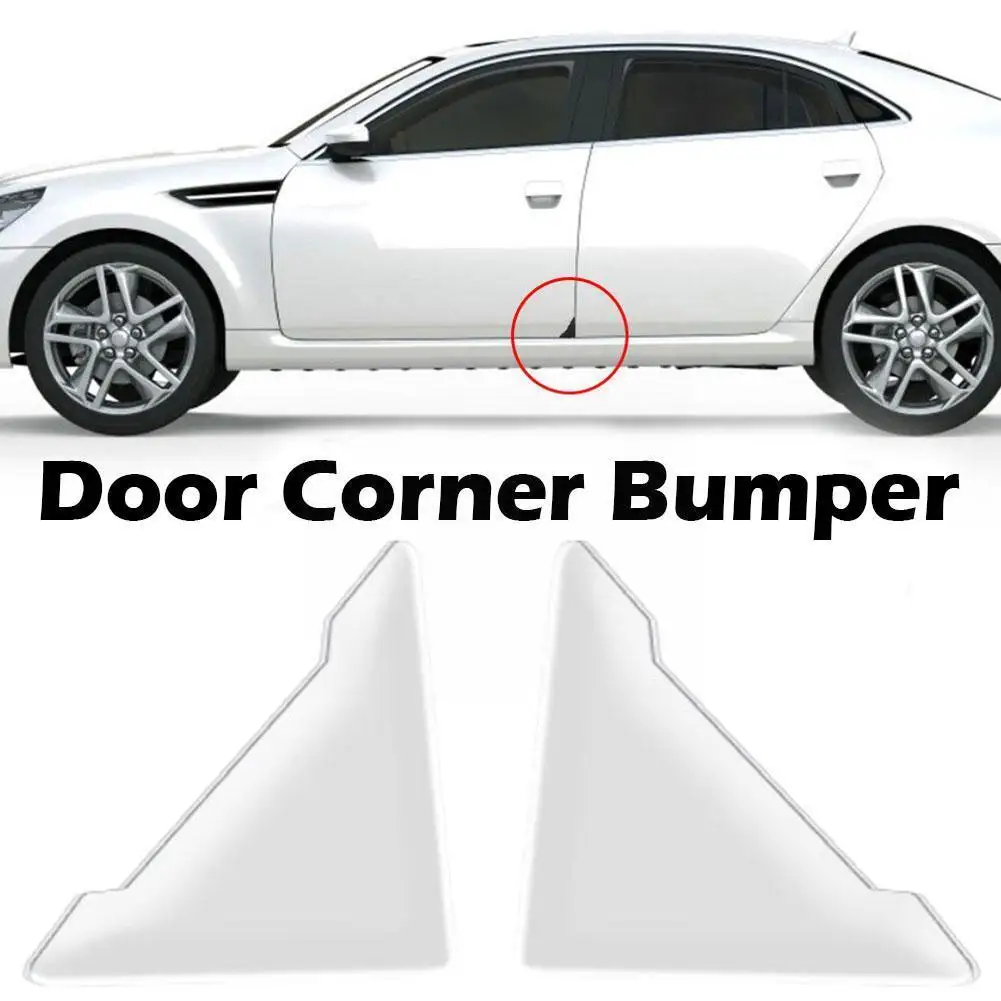 

Universal Car Door Corner Anti-collision Covers Transparent Door Silicone Stickers Anti-Scratch Cover Protector Protection K7B7
