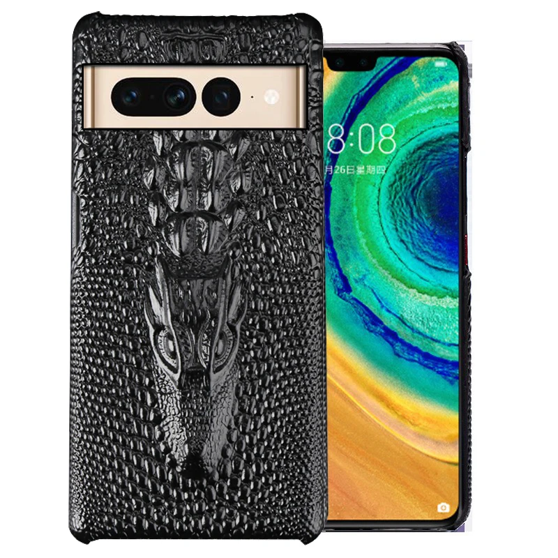 

Роскошные Чехлы из крокодиловой кожи для Pixel 7 6 5 4A 4 3XL