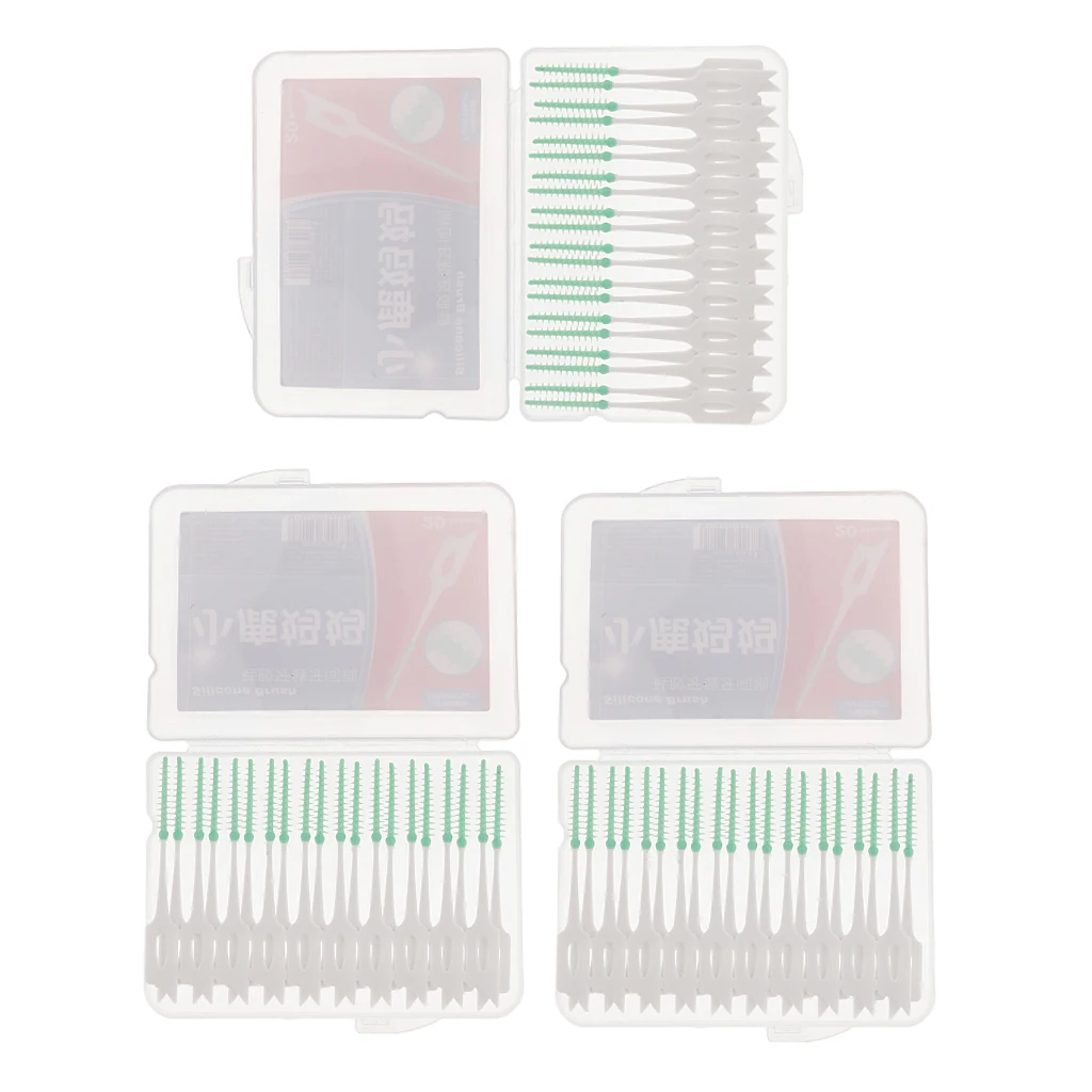 

60Pcs Floss Picks Toothpicks Inter Cleaner Teeth Cleaning