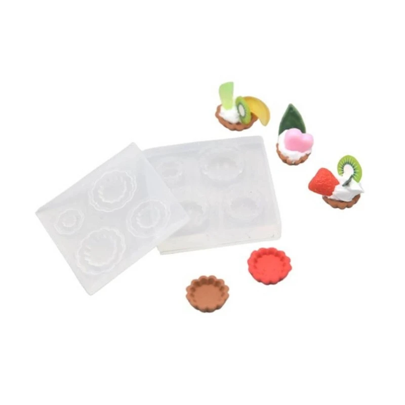 

R3MC Мини Силиконовые Формы Эпоксидной Смолы Формы DIY Food Play Миниатюрные Формы Украшения