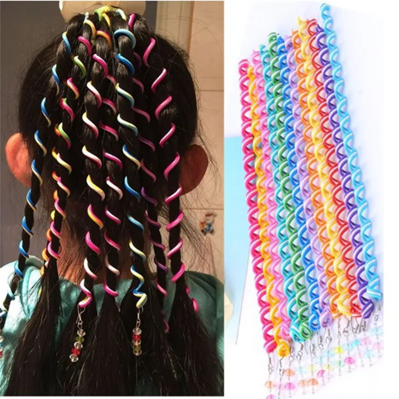 

New Fashion Girls' Decor Hair Accesories Kids Curler Hair Braid Hair Sticker Hair Styling Tool Hairdo Updo Dreadlock Cornrows