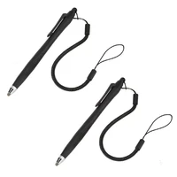2pcs home office universal touch screen with spring hose painting drawing for phone tablet stylus pen fine tip smooth writing