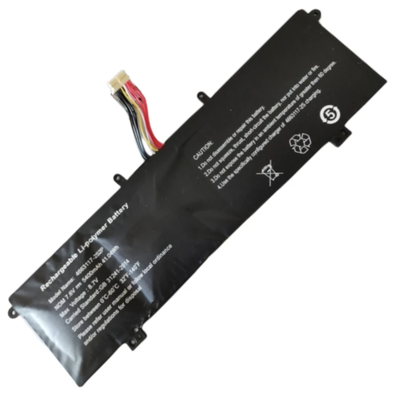 Новинка, Аккумулятор для ноутбука модели 4663117-2S2P, 7,6 В, 5000 мАч, 38 Вт/ч, для планшета Xidu Tour Pro XN1A , PhilBook Y13 - 2 в 1 Новинка, Аккумулятор для ноутбука модели 4663117-2S2P, 7,6 В, 5000 мАч, 38 Вт/ч, для планшета Xidu Tour Pro XN1A , PhilBook Y13 - 2 в 1