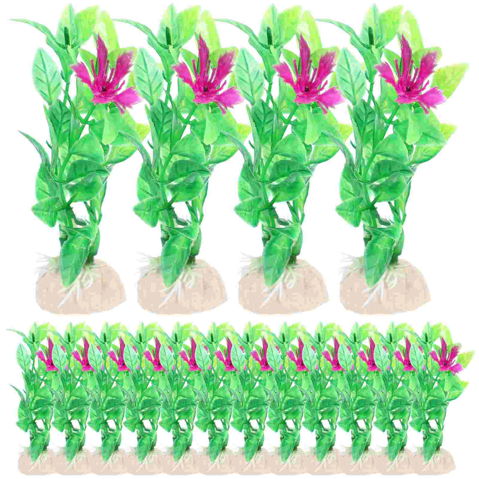 

Aquarium Tank Artificial Fake Accessories Colorful Seaweed Decoration Ornaments Landscape Premium Betta Grass Plastic