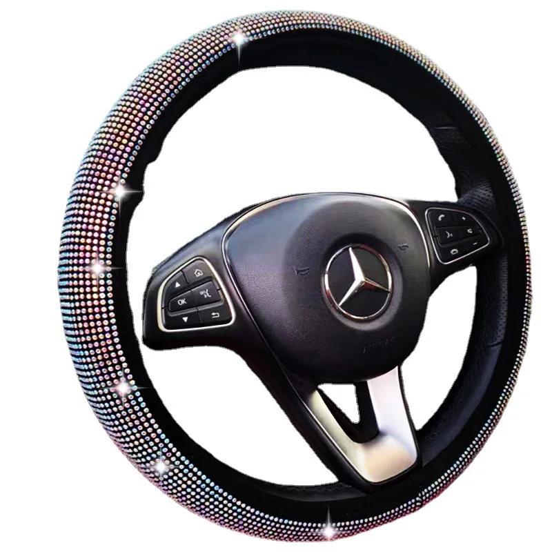 

New Car Steering Wheel Cover with Diamond-Studded Middle East Diamond Four Seasons General