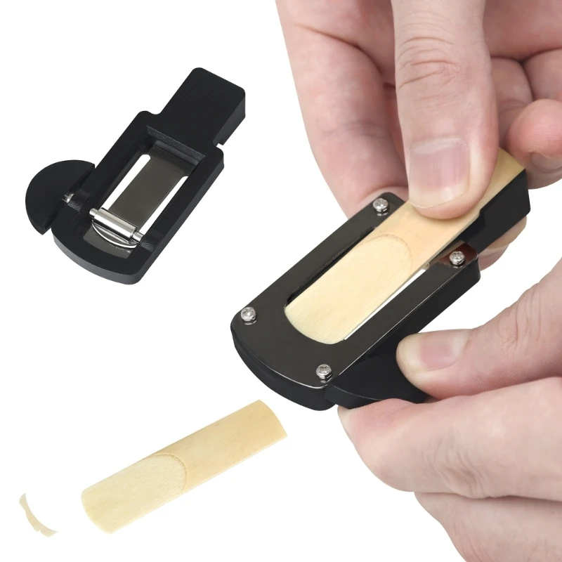 

Saxophone Reed Cutter Soprano Altos Tenors Sax Reed Trimmer Clarinet Reed Cutter NEW