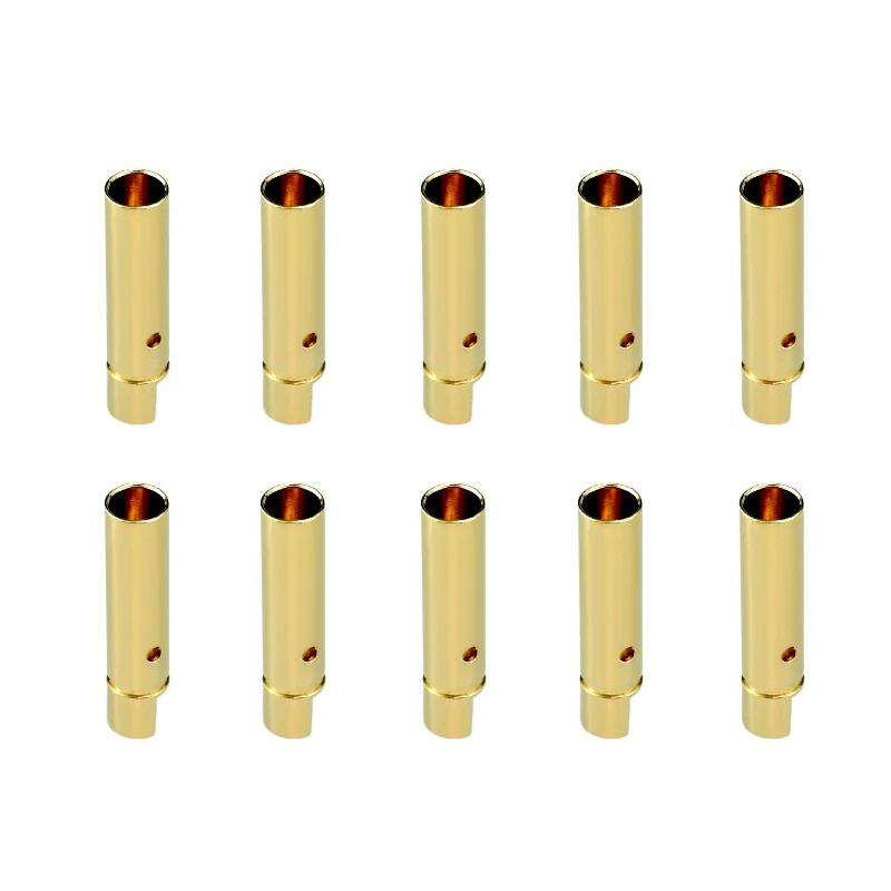 10 шт. позолоченные штекеры для мотора 3 5 мм 4 0