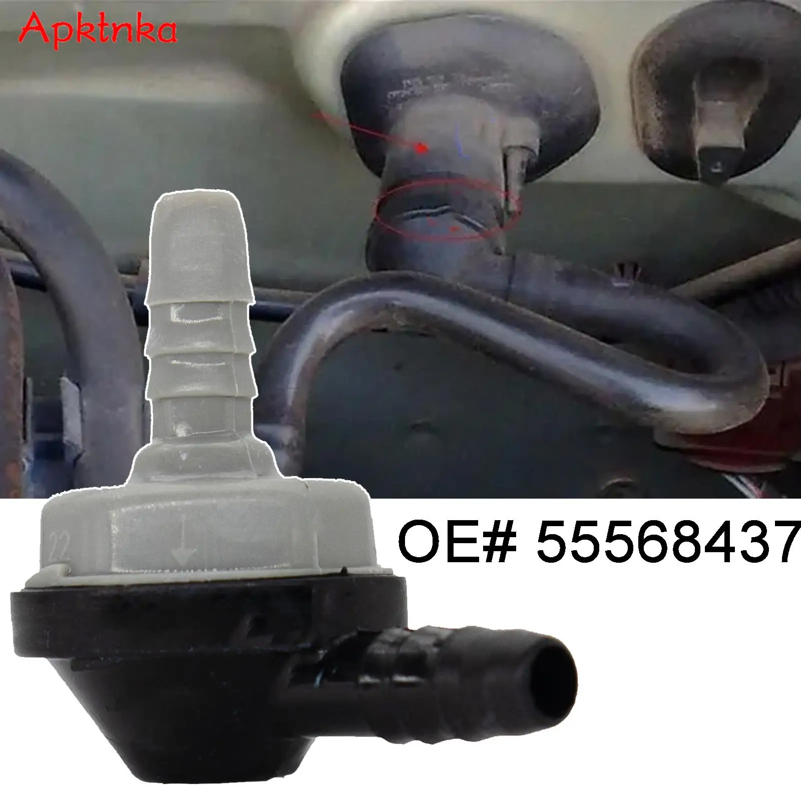 

Однонаправленный обратный клапан впускного коллектора для Chevrolet Cruze Opel Astra Insignia VW Passat 55568437 56547926