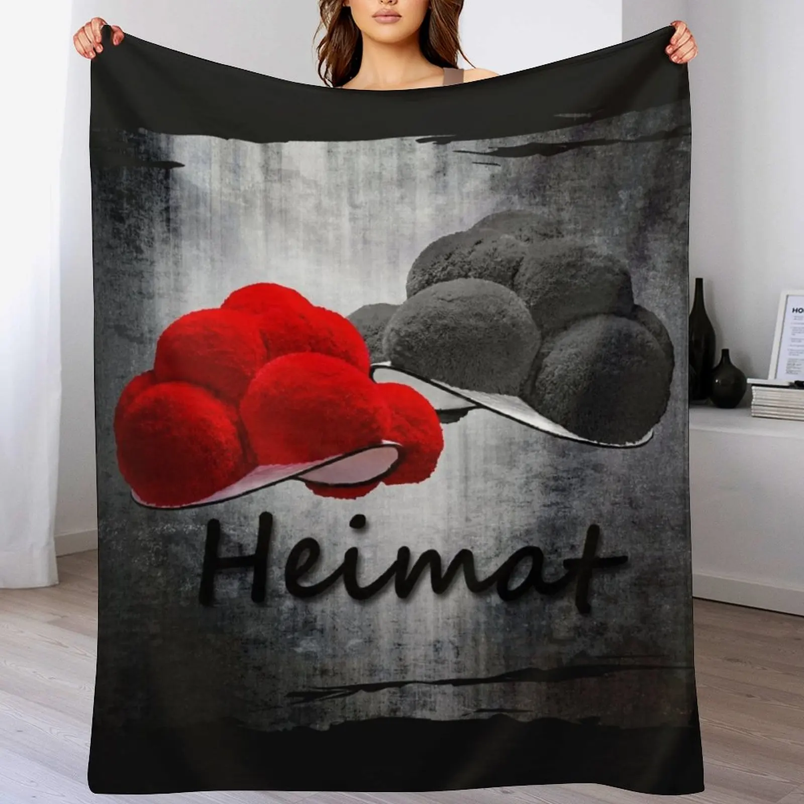 Теплый плюшевый плед Heimat ART 1.0