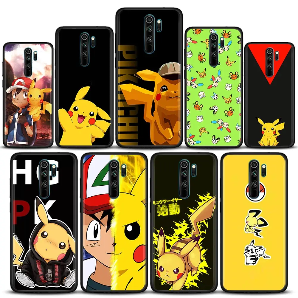 

Cute Pikachu Of Japanese Phone Case for Redmi 6 6A 7 7A Note 7 8 8A 8T 9 9S Pro 4G 9T Soft Silicone Case Cover Pikachu
