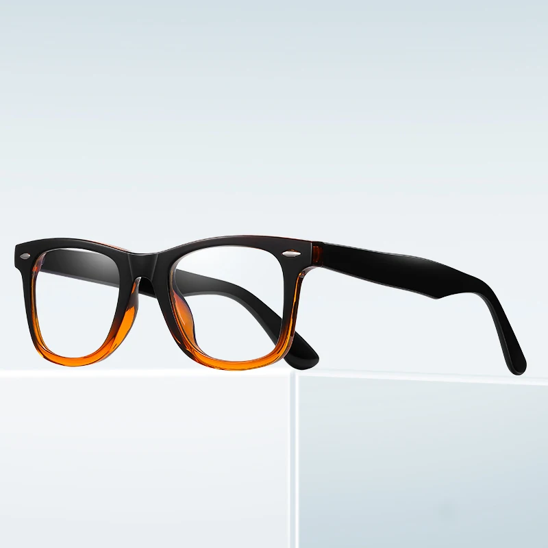 

Fashion Vintage Transparent Blue Light Glasses Italian Brands Luxury Oakley Eyewear Square Women Black Frame Eyeglasses For Men