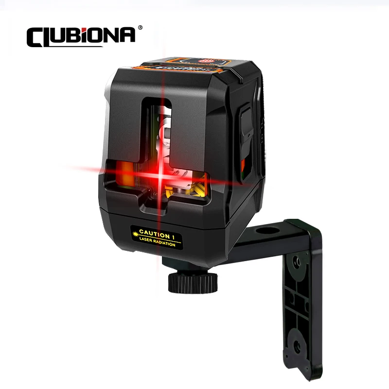 

CE Certificated Fall Protection Palm Cross Lines Laser Level Self-Leveling Receiver OK Level 360 Rotary with Magnetic Bracket