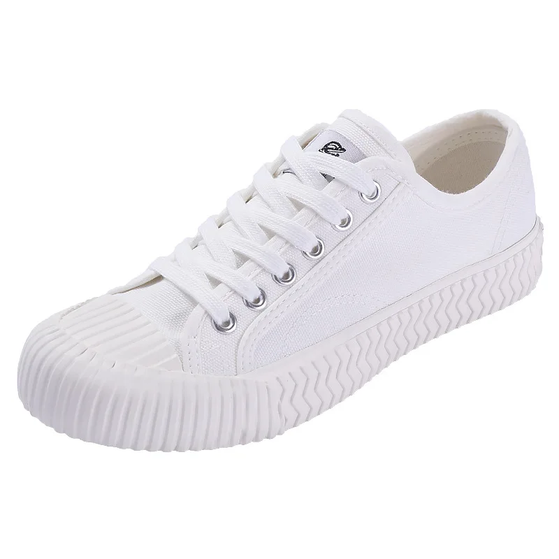 Women Canvas Sneakers Shoes Flats Vulcanized Walking Autumn Comfortable Lace-up Students Summer Ladies Fashion Casual Female
