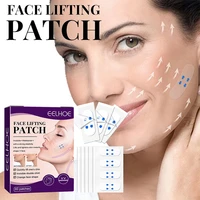 60pcs face invisible pull sticker fox eyes tira firm chin up lighten fine lines shape v shaped melon seed face sticker face care