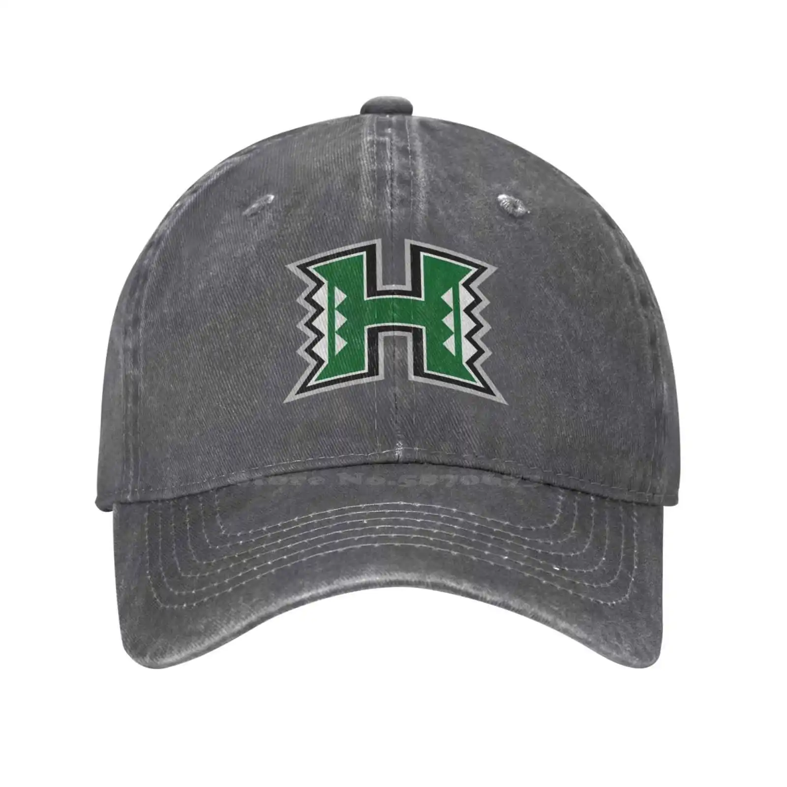 

Hawaii Warriors Logo Print Graphic Casual Denim cap Knitted hat Baseball cap