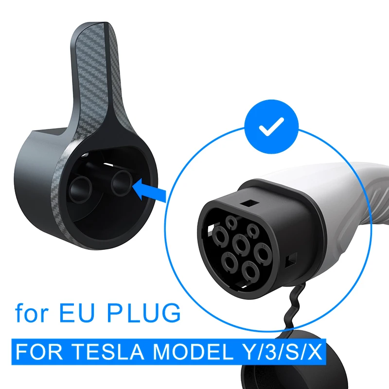 Ev Charger Holder Holster Electric Car Type 2 Cable Organizer Evse Ricarica Ugello Dock Protezione Extra Leading Wallbox