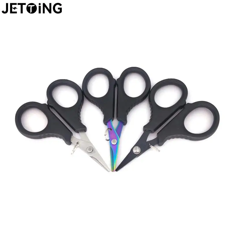 

Portable Scissor Plier Stainless Steel Fishing Scissor Cut PE Line Braid Line Cutter Plies Carp Fishing Tools Accessories