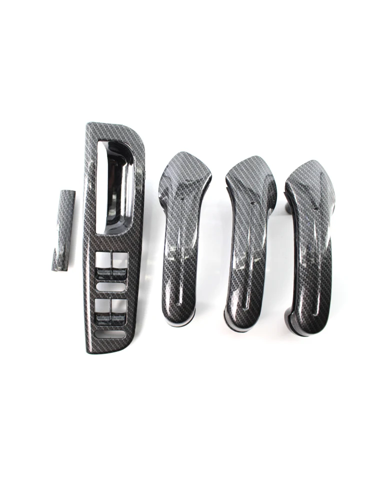 Панель переключателя подъемника автомобильного стекла из углеродного волокна с