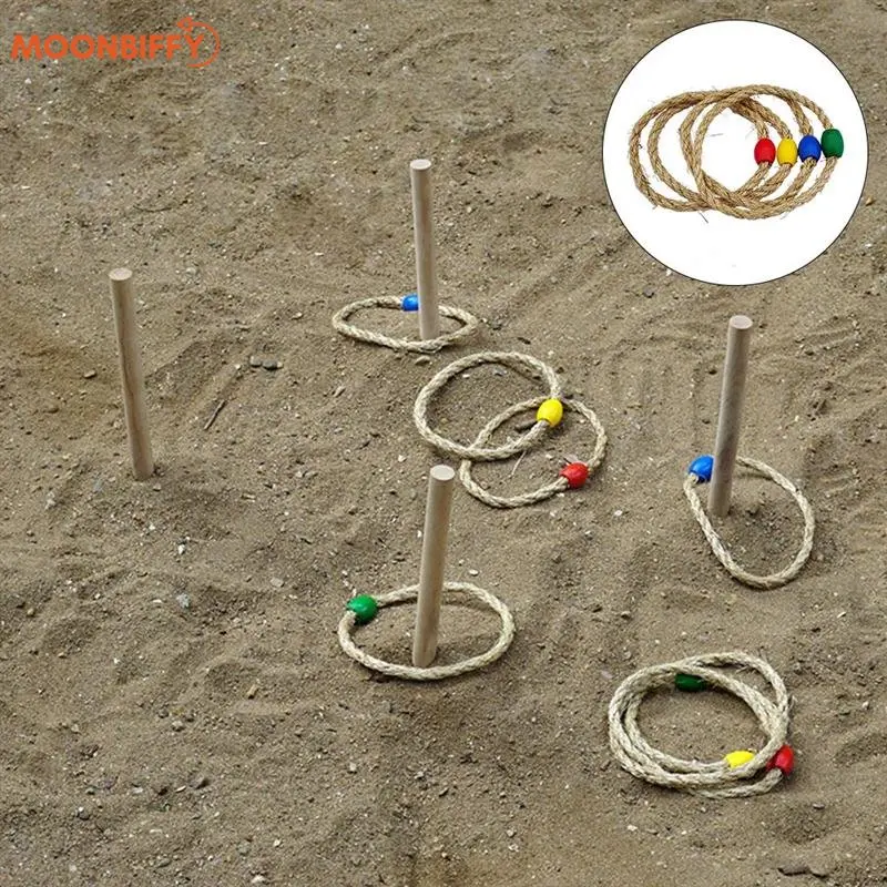 

1 шт. забавная игрушка на открытом воздухе, Спортивная Забавная детская игра-кольцо, красочная игрушка-кольцо для бросания, детская игрушка для бросания на пляже