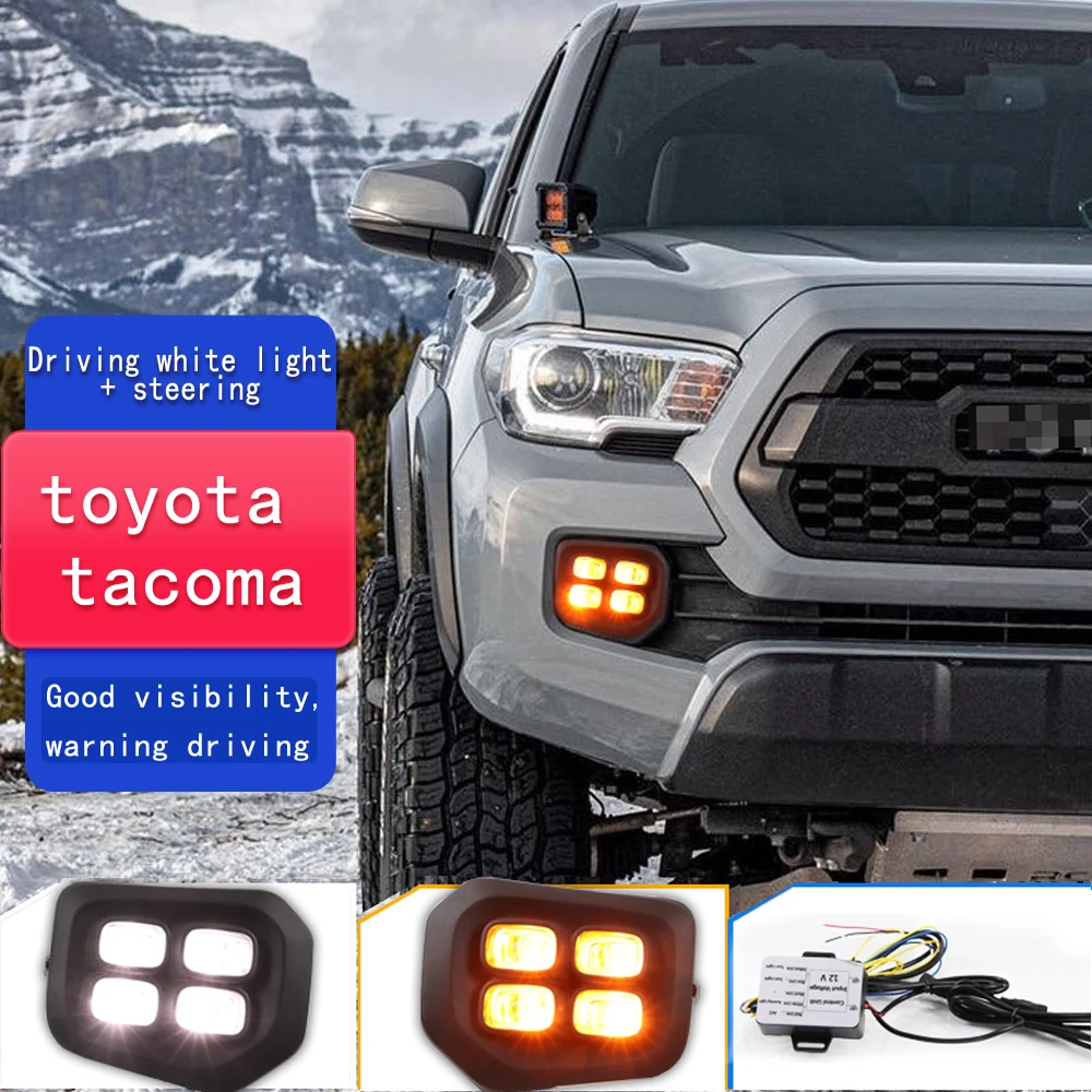 Автомобильные аксессуары для Toyota Tacoma 2016-2019 2020 2021 2022 передние противотуманные