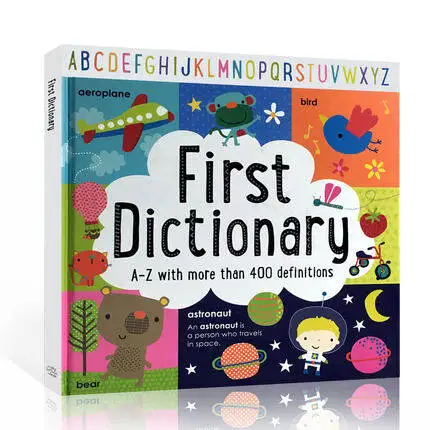 

MiluMilu First Dictionary A-Z More Than 400 Definitions Buku Children's English Early Reading Parenting Picture Book